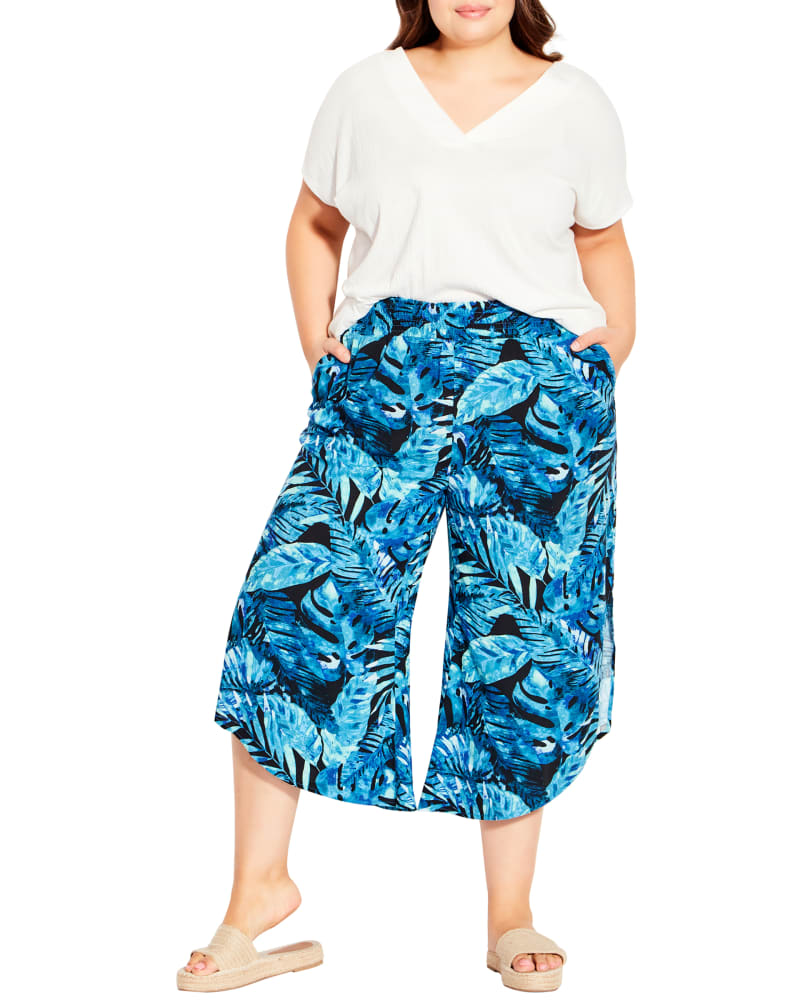 Plus size model wearing Anika Split Pant by Avenue | Dia&Co | dia_product_style_image_id:188425